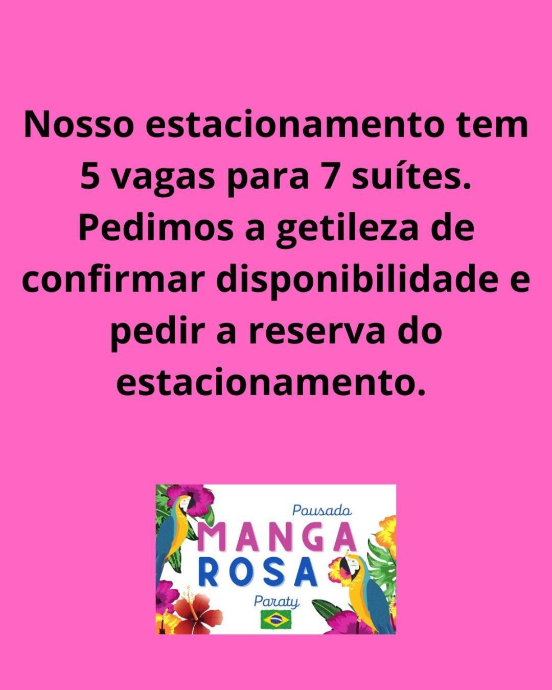 Pousada Manga Rosa Параті Екстер'єр фото
